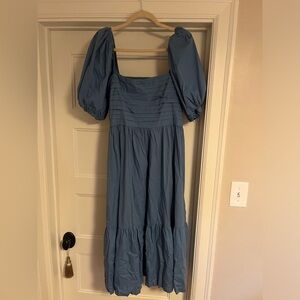 Abercrombie Puff Sleeve Dress - Size L